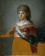 Francisco de Goya El infante Francisco de Paula oil painting artist